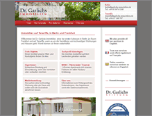 Tablet Screenshot of garlichs-immobilien.de